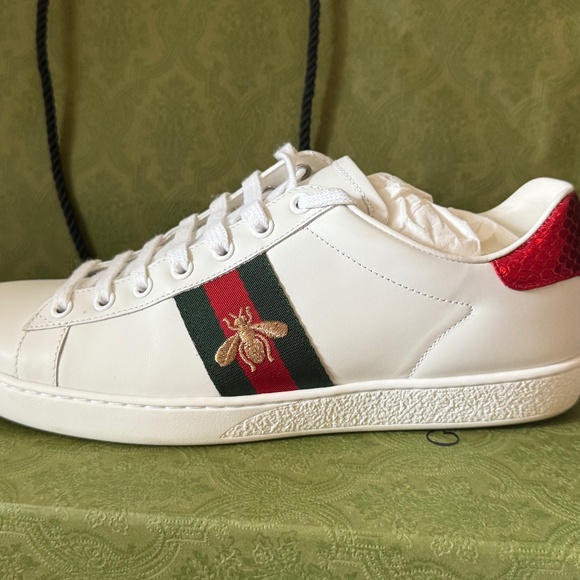 GUCCI Ace Bee Sneakers Women’s Size 9 - Picture 1 of 5